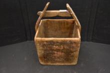 Vintage Handmade European-Style Grain Box