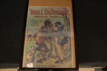 Genuine Bull Durham Smoking Tobacco Poster
