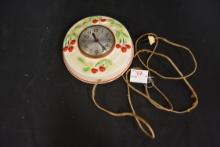 Vintage Ceramic Kitchen Clock by Sessions; Works