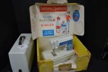 Child's Battery Operated Singer Sewing Machine in Original Box