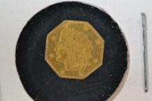 1865 California Gold Octagon