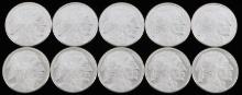 BUFFALO 1 OZ SILVER BULLION ROUNDS LOT OF 10