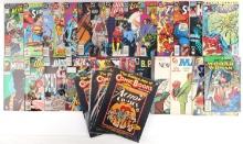 LOT OF 29 MARVEL DC COMICS AND BOOKS 1980S 1990S