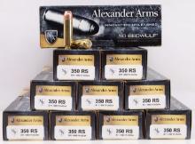 200 ROUNDS ALEXANDER ARMS .50 BEOWULF 350 GR AMMO