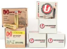 HORNADY 500 S&W MAG 500 GR & UNDERWOOD 357 MAG LOT