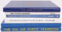 459TH SQDN 8TH AIR FORCE 388TH SQDN LOT 6 BOOKS