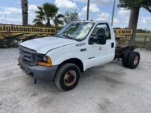 1999 Ford F-350xl Cab & Chassis Truck W/t W/k