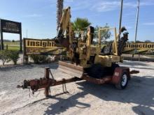 Vermeer V3550a Trencher W/k Trailer Included