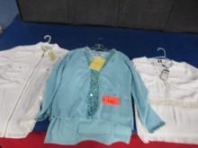 WOMENS NEW SHIRTS SIZE MED.