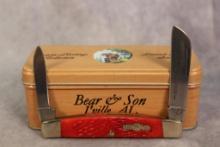 BEAR AND SONS RED BONE CONGRESS 2 BLADE 183 OF 1,000
