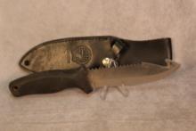 SHRADE JIM ZUMBO NO. 1ELK FIXED BLADE WITH GUT HOOK