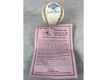 Sandy Alomar Signed 1995 World Series Baseball