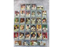 1952 Topps Lot-- 32 Different Cards