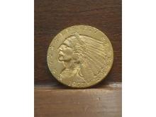 1927 $2.50 INDIAN HEAD GOLD PIECE UNC