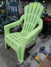 plastic Adirondack chairs