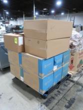 pallet of misc deli containers
