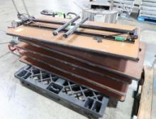 pallet of folding tables