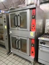 Vulcan double-stacked convection ovens