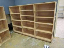 Plywood Storage Cabinets, 93"x20"x65"