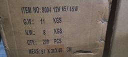 KAZUMA 9004 Halogen Bulb 65 45W 12volt Kazuma  - Brand New in The Box