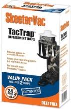 SKEETERVAC SV3100 Insect Trap / Traps & Kills Bugs Cordless Quiet Backyard Protection