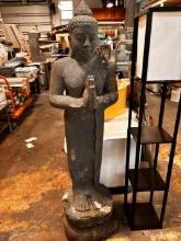 60" Rall SOLID Stone Statue / Praying Statue / Monk Statue