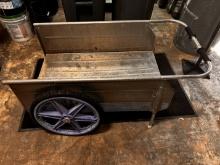 FOLDIT Callapsable Rolling Cart / Utility Cart W/ Wheels - Alluminum Frame = Light Weight