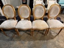 Elligant Chair / Velvet W/ Wood Framed Decorative Chairs - $1600 Each Retail