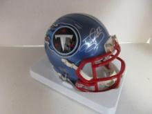 Derrick Henry of the Tennessee Titans signed autographed football mini helmet PAAS COA 964