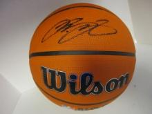 LeBron James of the LA Lakers signed autographed full size basketball TAA COA 734