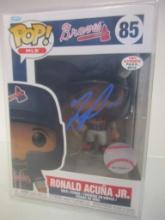 Ronald Acuna Jr of the Atlanta Braves signed autographed Funko Pop Figure PAAS COA 712
