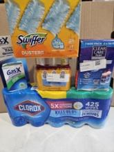 Swiffer Dusters - Clear Care - Clorox Wipes & Gas Ex