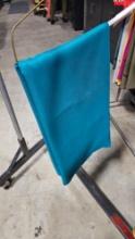 90â€� Round Polyester Tablecloth-Teal