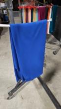 90 inch Round Polyester Tablecloth-Royal Blue Umbrella