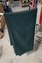 108 inch round Polyester Tablecloth-Forest Green
