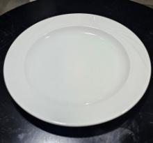 White Charger Plate 12â€� Arcadia