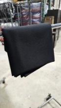 62x62polyester Tablecloth-Black W/Hole