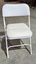 Chair Upholstered Padded White
