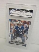 Micah Parsons of the Dallas Cowboys signed autographed slabbed sportscard PAAS Holo 094