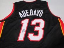 Bam Adebayo of the Miami Heat signed autographed basketball jersey PAAS COA 994
