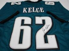 Jason Kelce of the Philadelphia Eagles signed autographed football jersey PAAS COA 212