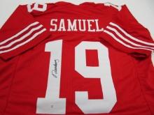 Deebo Samuel of the San Francisco 49ers signed autographed football jersey PAAS COA 487