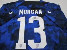 Alex Morgan of Team USA signed autographed soccer jersey PAAS COA 456