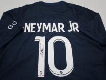 Neymar Jr of the Paris Saint Germain signed autographed soccer jersey PAAS COA 641