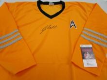 William Shatner Star Trek signed autographed shirt / jersey JSA COA 672