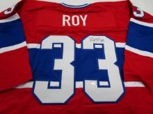 Patrick Roy of the Montreal Canadiens signed autographed hockey jersey PAAS COA 302