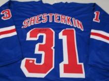 Igor Shesterkin of the NY Rangers signed autographed hockey jersey PAAS COA 371