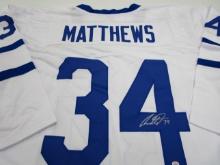 Auston Matthews of the Toronto Maple Leafs  signed autographed hockey jersey PAAS COA 025