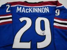 Nathan Mackinnon of the Colorado Avalanche signed autographed hockey jersey PAAS COA 207