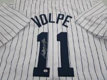Anthony Volpe of the NY Yankees signed autographed baseball jersey PAAS COA 891
